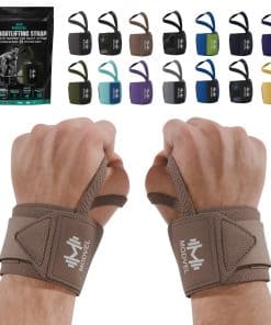 Vendas de muñeca ajustables Modvel -Marrón