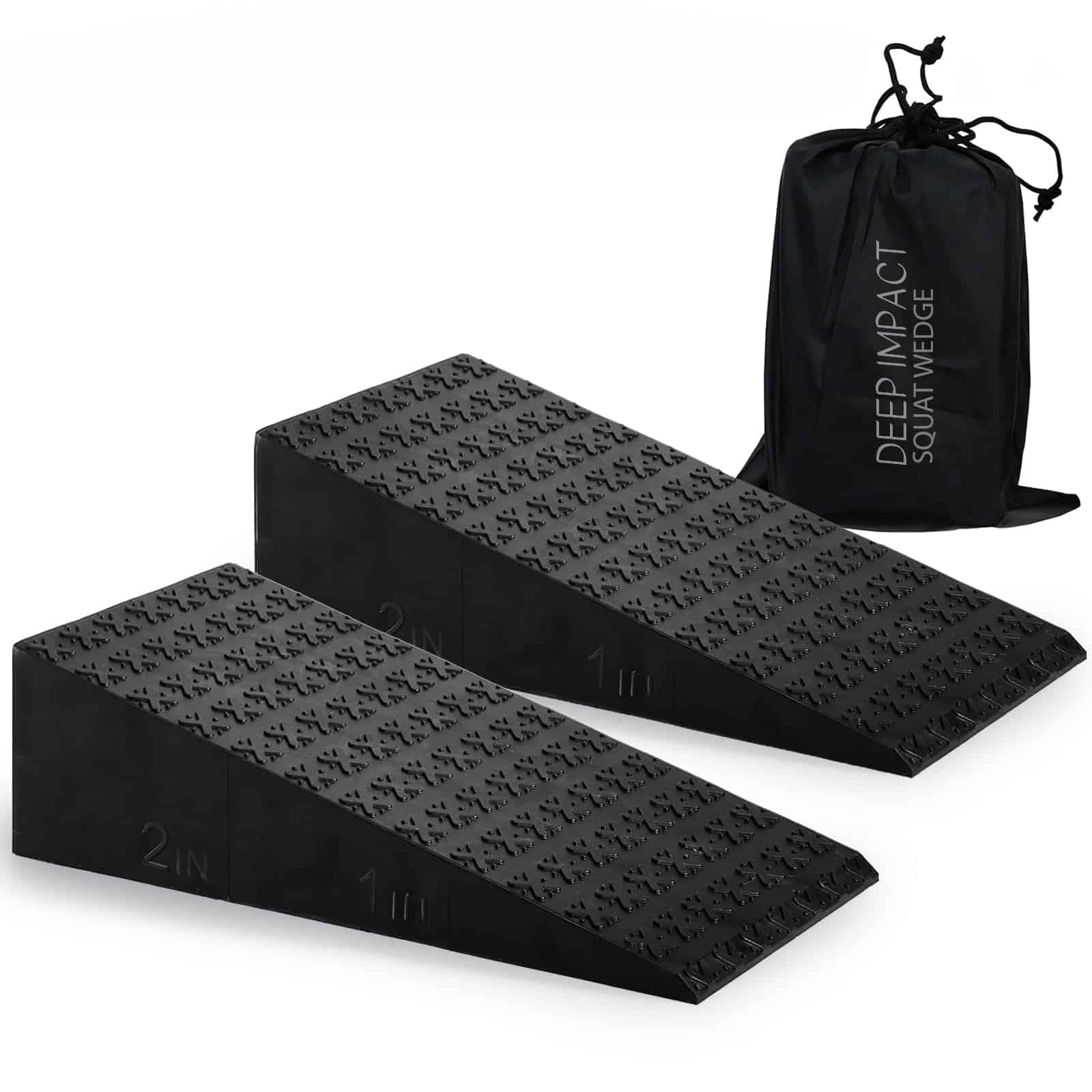 Bloque de Cuña para Sentadillas Deep Impact 2 Piezas -