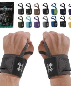 Vendas de Muñeca Ajustables Modvel -Gris Oscuro