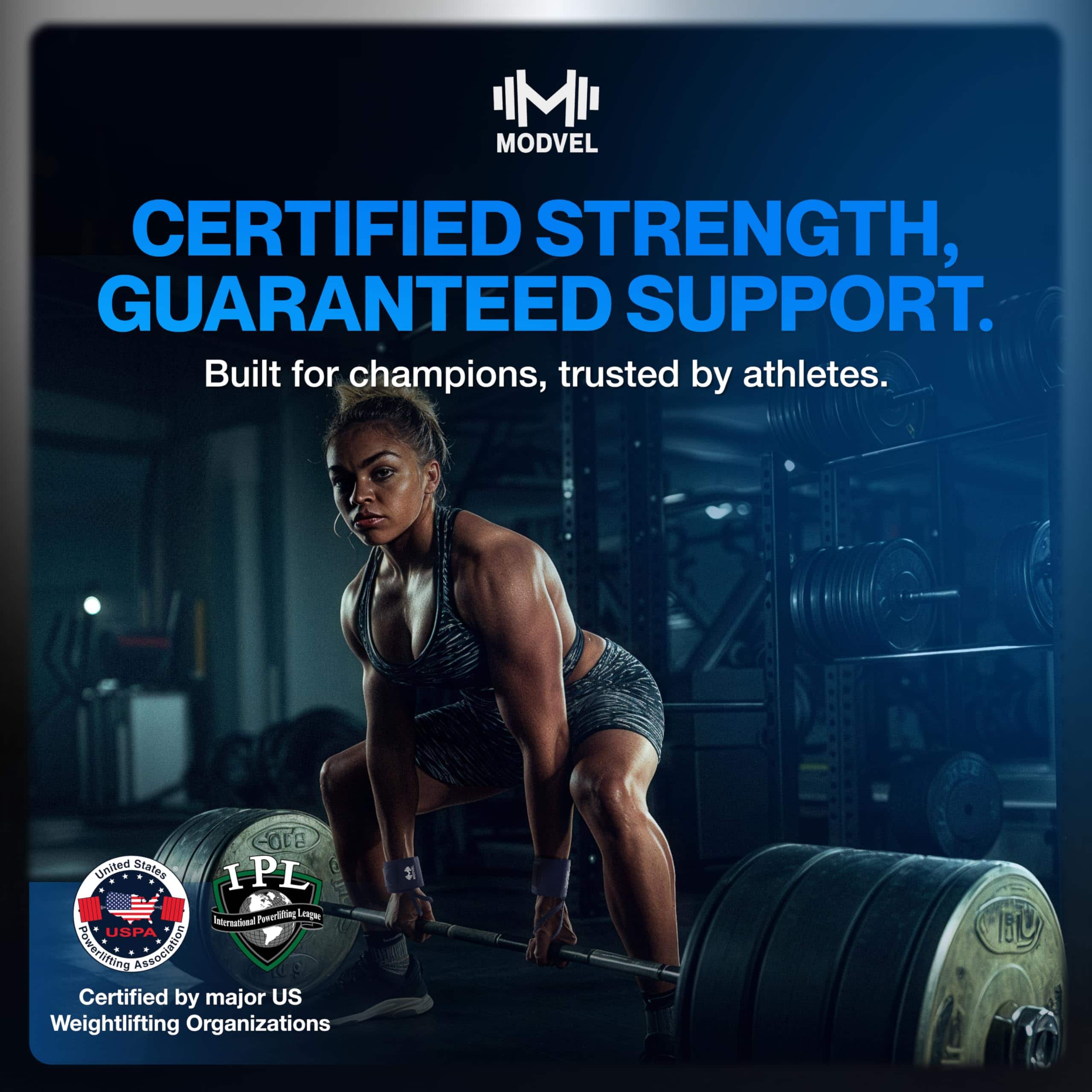 Vendas de Muñeca Ajustables Modvel -Azul Oscuro - Imagen 9