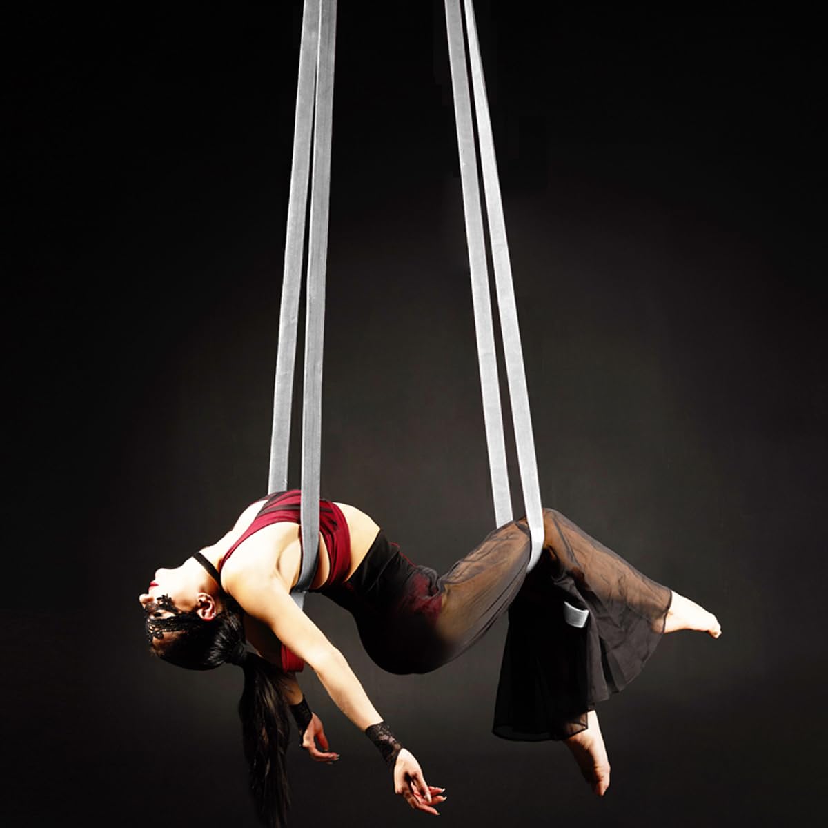 6.6ft 2m Aerial Loops Aerial Straps Ropes Aerial Acrobatics - Imagen 7