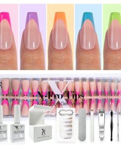 Uñas postizas SXC Cosmetics X-Pro Tips French Tip - Serie