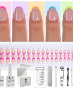 Uñas postizas de punta francesa SXC Cosmetics X-Pro Tips -