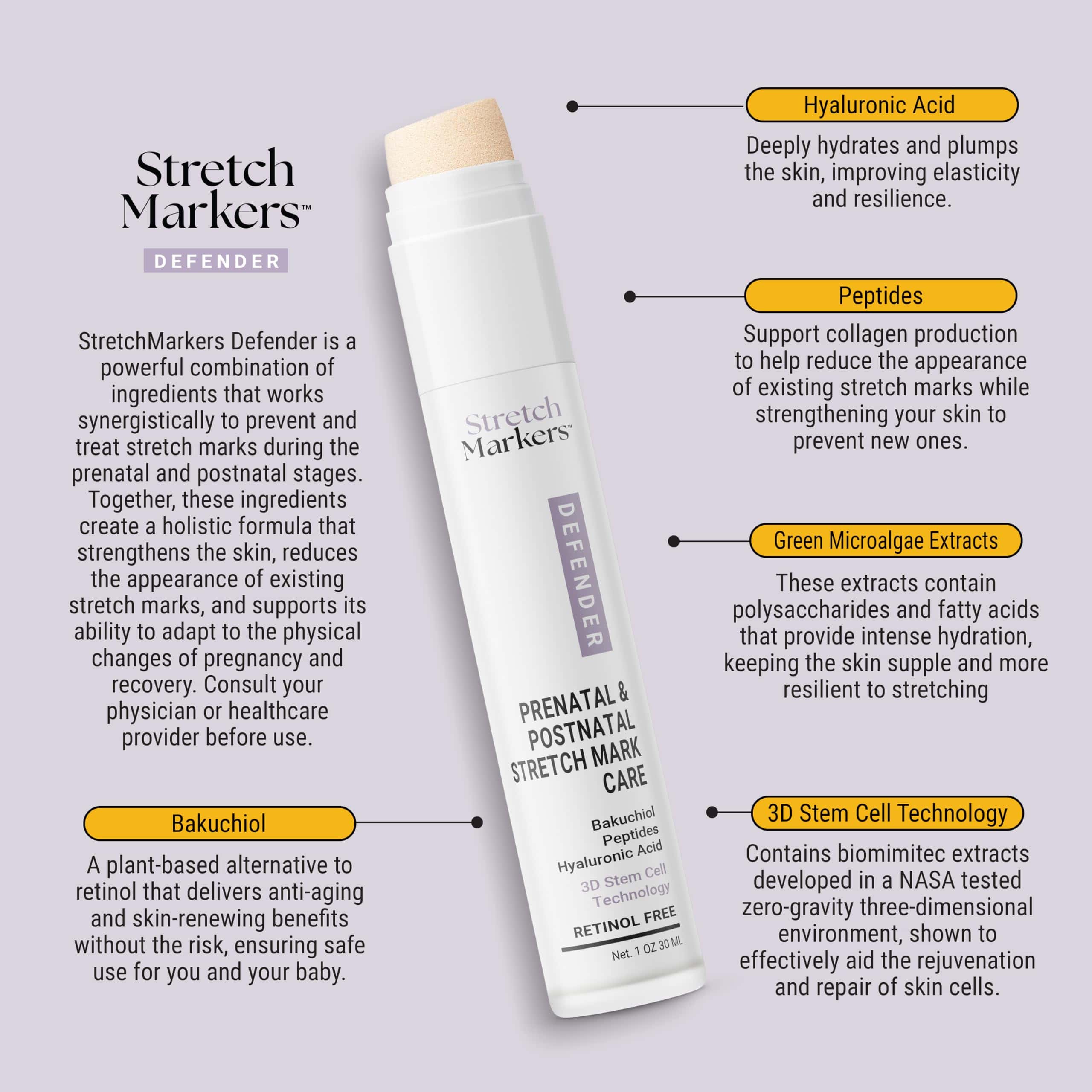 Crema StretchMarkers Pregnancy Defender: Previene, reduce - Imagen 5