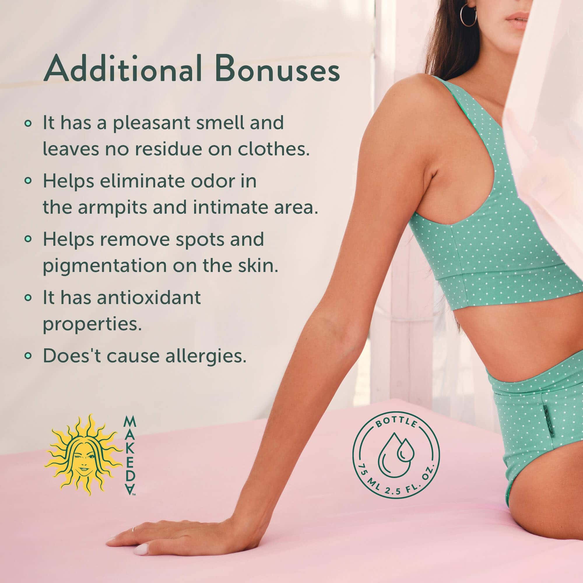 Tratamiento para el vello encarnado Makeda Lotion - Cuidado - Imagen 6