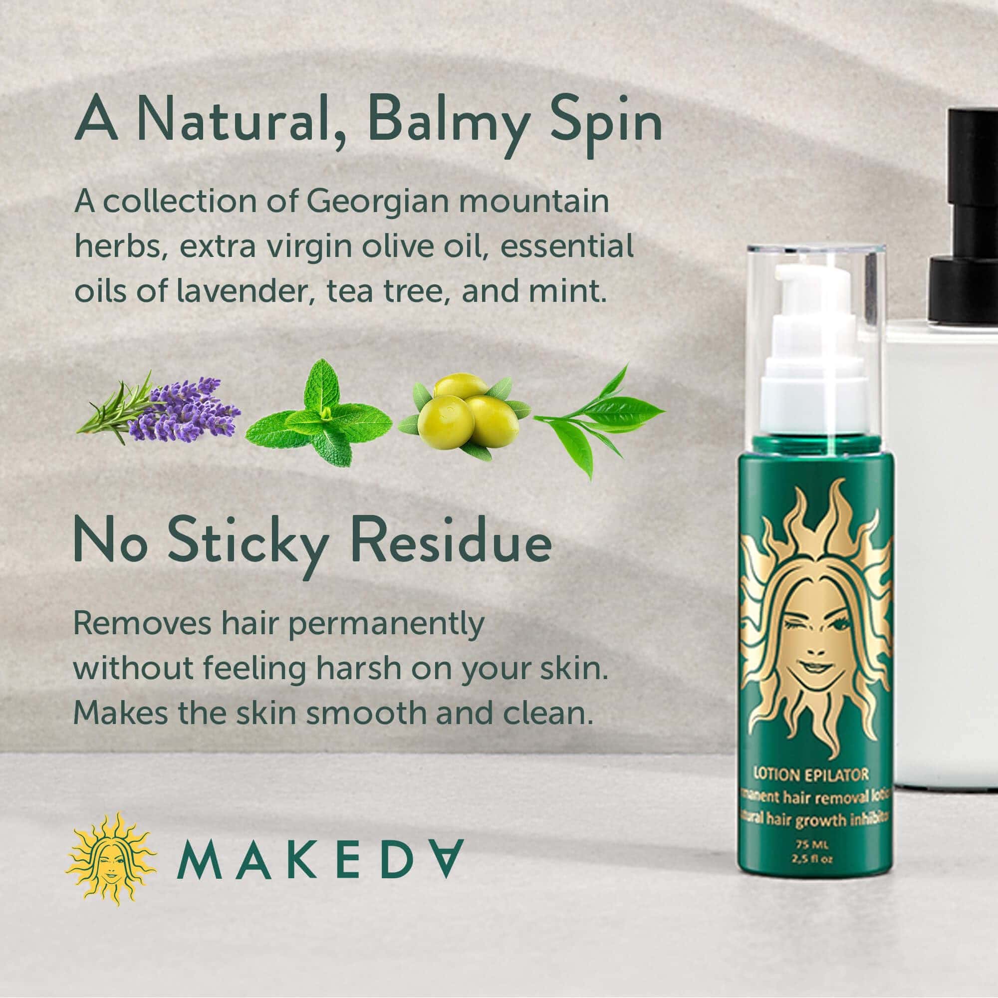 Tratamiento para el vello encarnado Makeda Lotion - Cuidado - Imagen 8