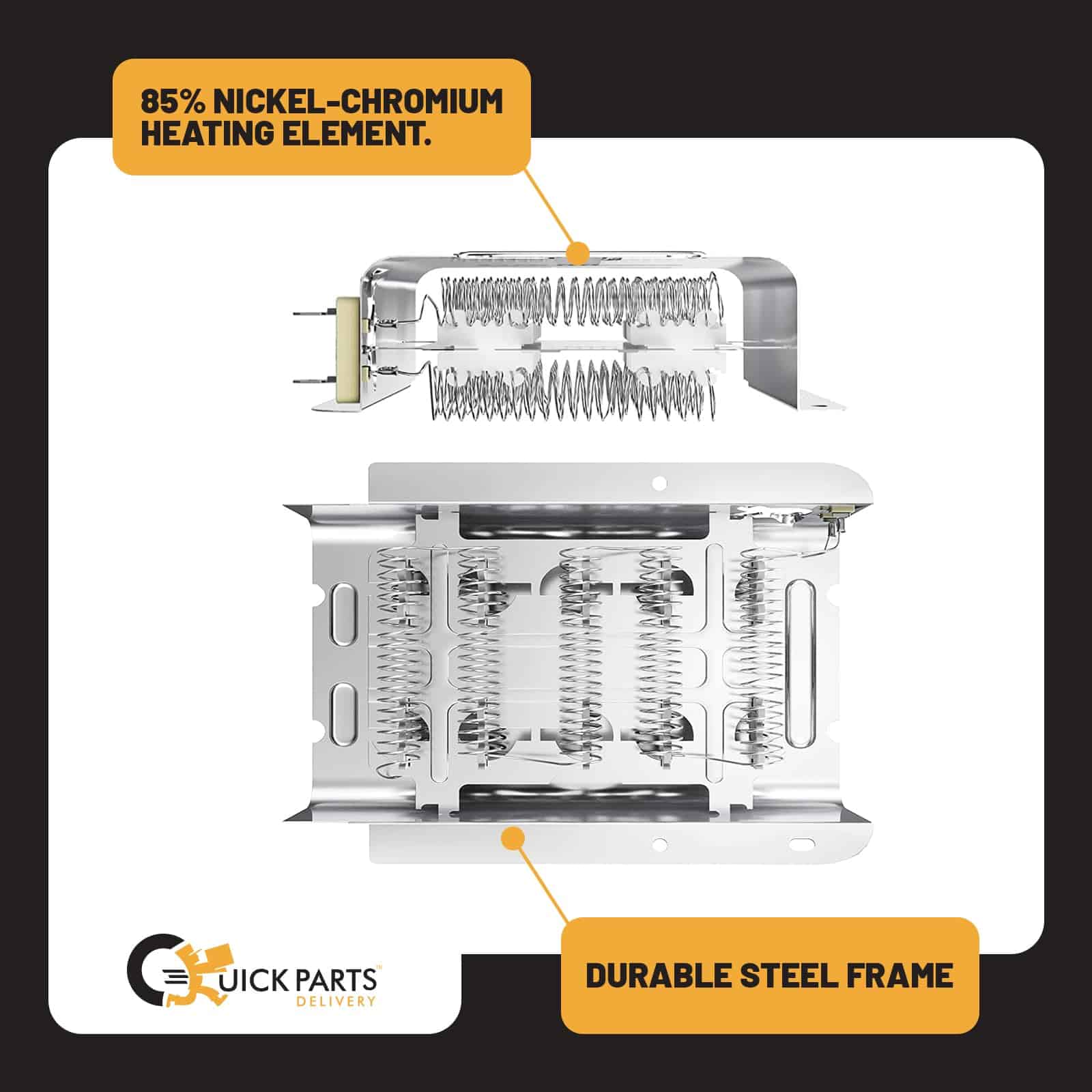 Elemento Calefactor de Secadora, Kit de Termostato 279838, - Imagen 5