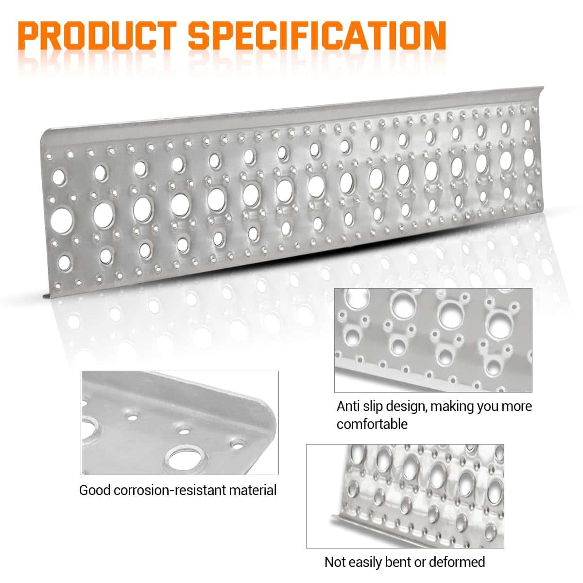 Escalón de cabina lateral trasera de aluminio para - Imagen 3