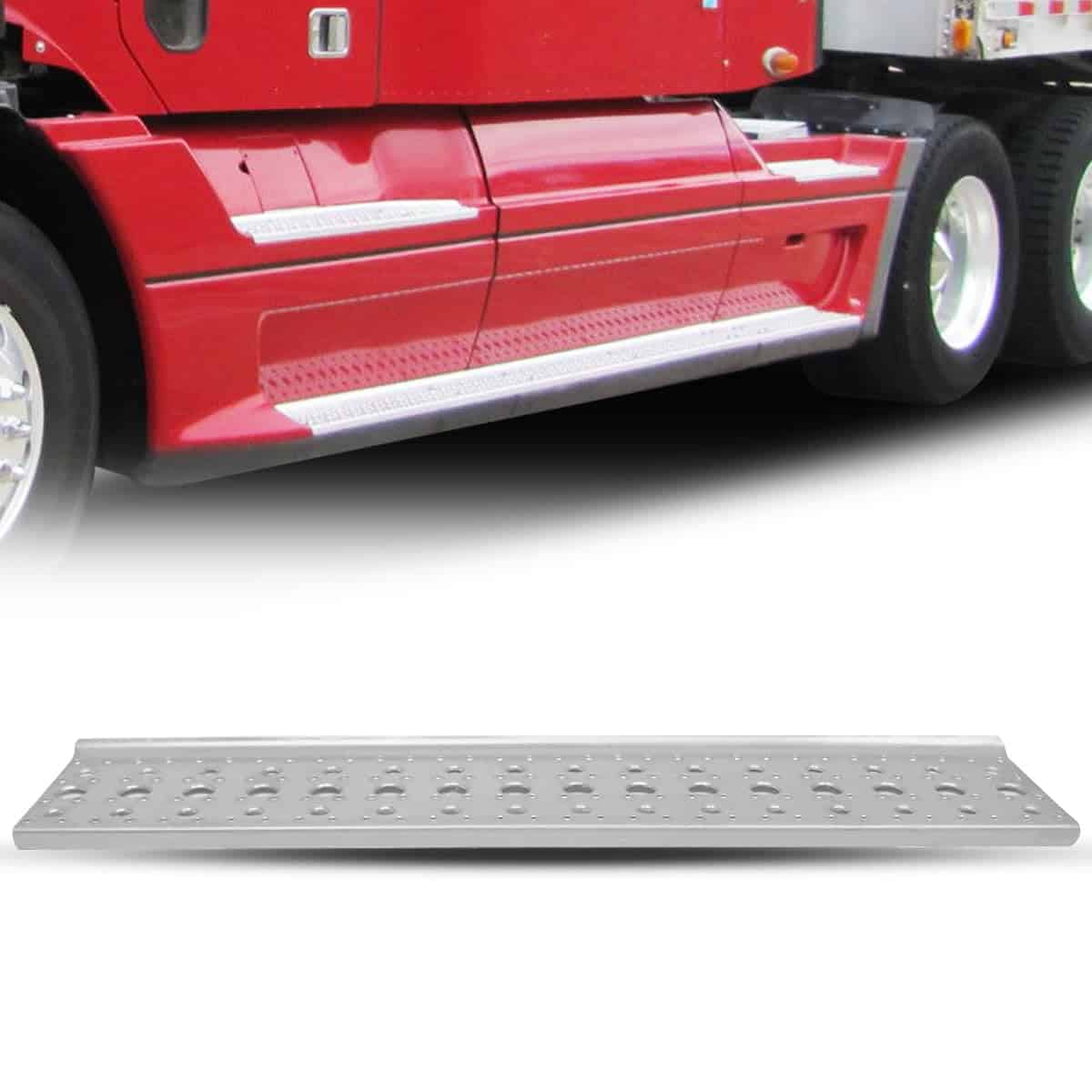 Escalón de cabina lateral trasera de aluminio para