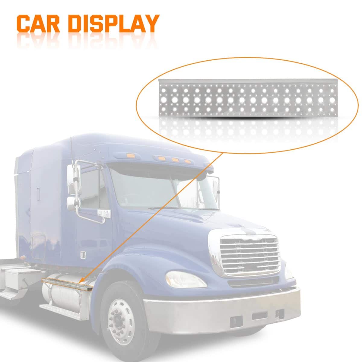 Escalón de cabina lateral trasera de aluminio para - Imagen 7