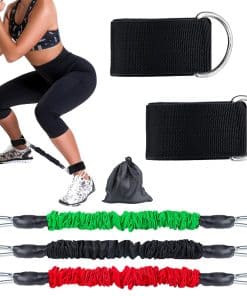 Bandas de resistencia para tobillos con tobilleras Bandas