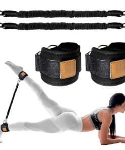 Bandas de Resistencia para Tobillo con -Negro-60lb