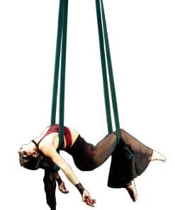 Correas aéreas de 2.5m 8.2 pies Yoga Acrobacias aéreas