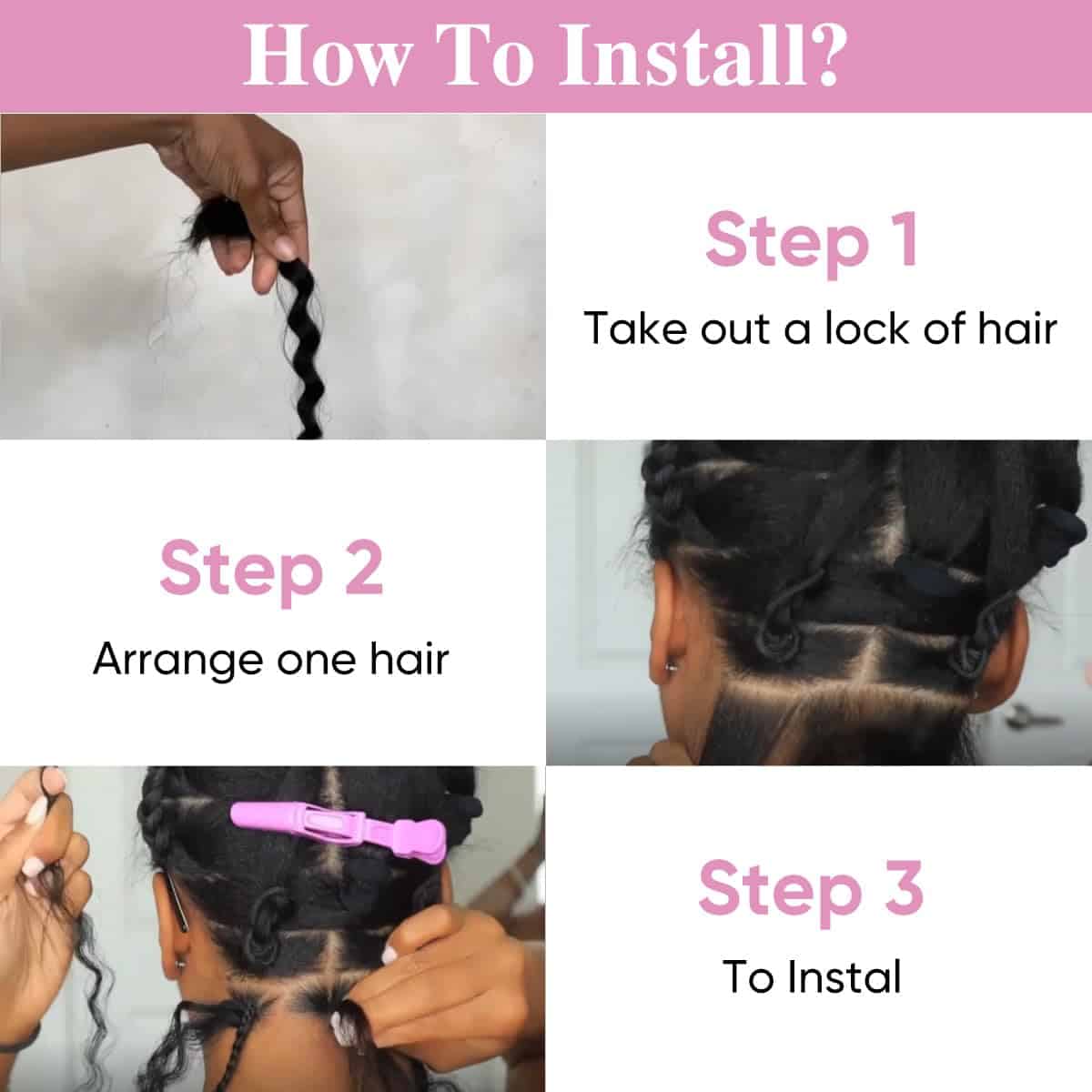 Cabello para trenzas de pelo humano para trenzas boho 22 - Imagen 5