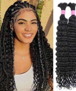 Cabello para Trenzas Bohemias 20 Pulgadas 2 Paquetes 100g