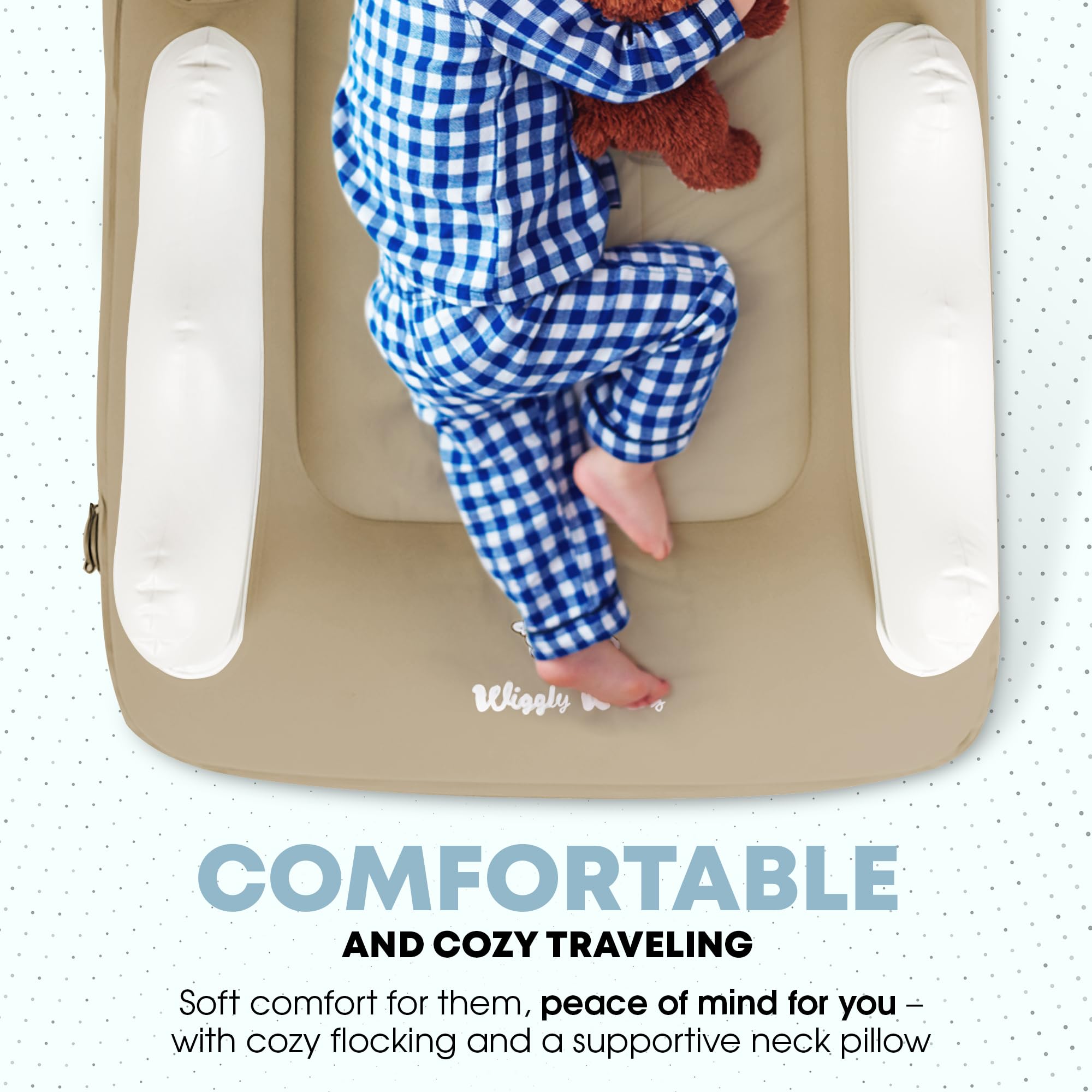 Cama de Avión Inflable para Niños - Cama de Avión para - Imagen 7
