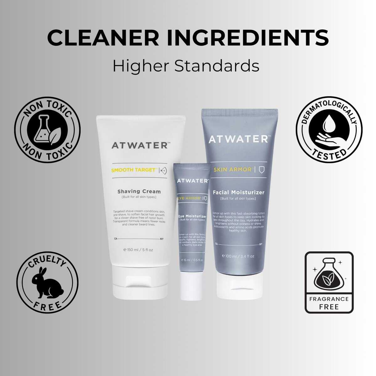 Kit de cuidado facial para hombres ATWATER - Crema - Imagen 7