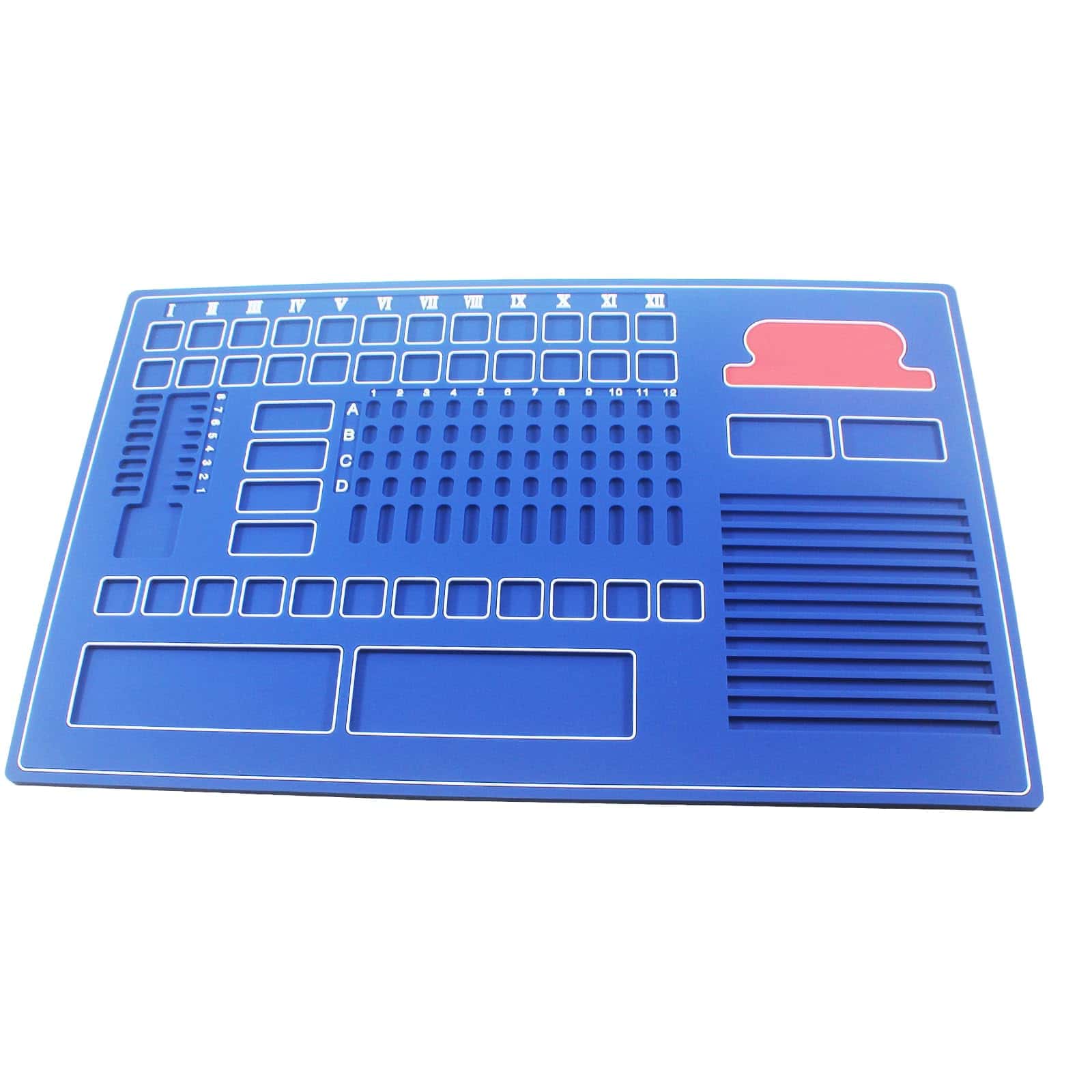 Tapete de Trabajo de Goma, Tapete de -Azul