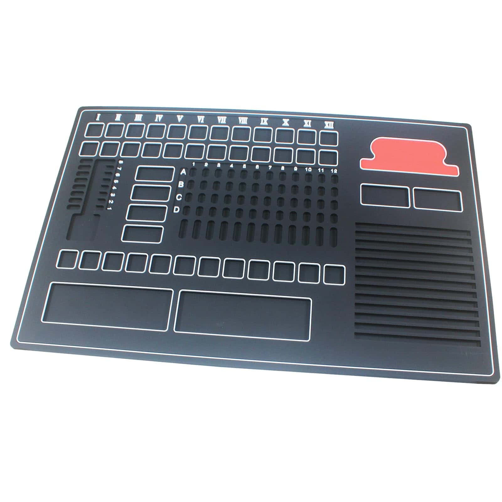 Tapete de Trabajo de Goma, Tapete de -Negro