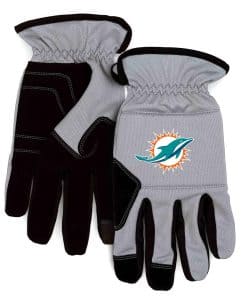 Guantes de Trabajo FANMATS 44418 de la NFL - Miami Dolphins