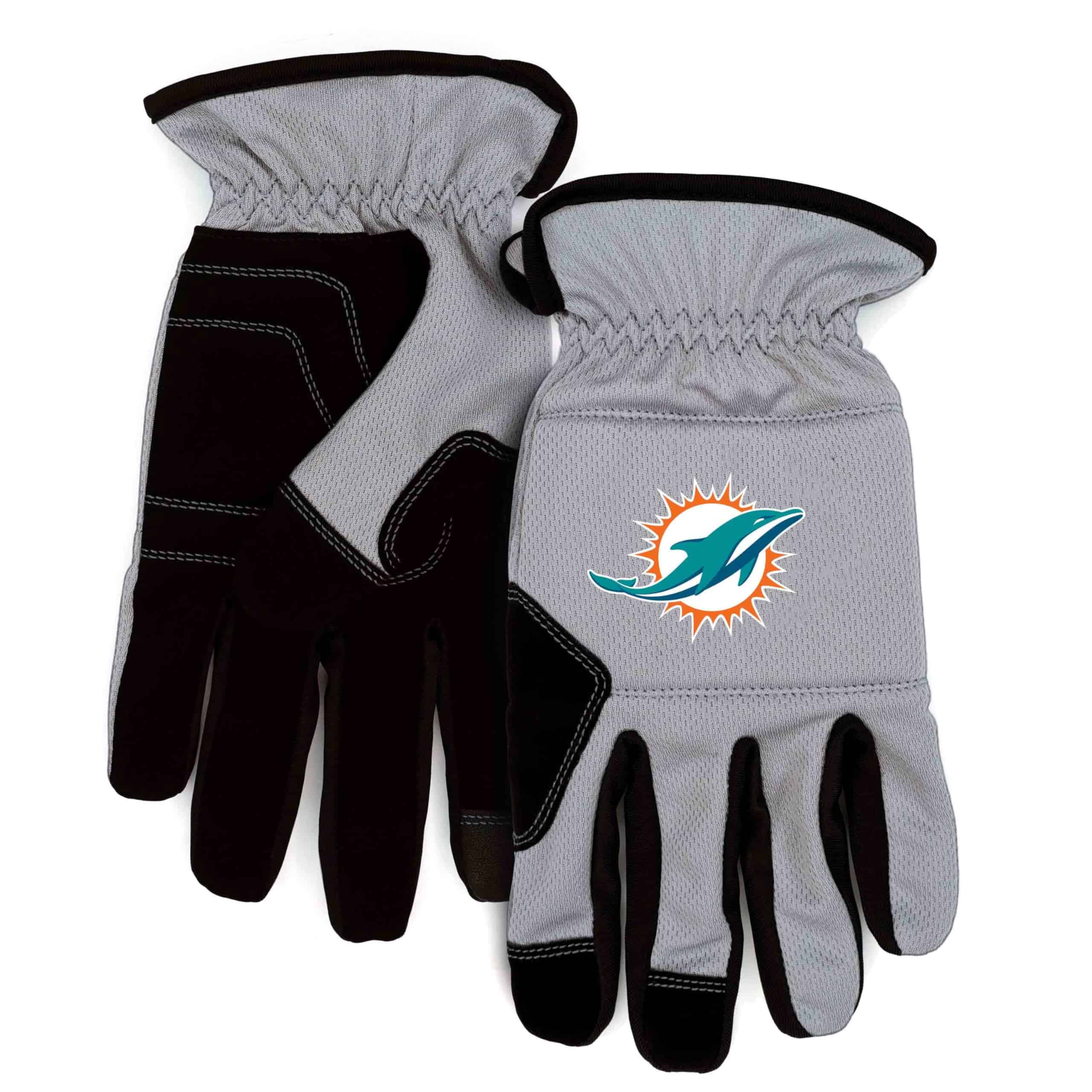 Guantes de Trabajo FANMATS 44418 de la NFL - Miami Dolphins