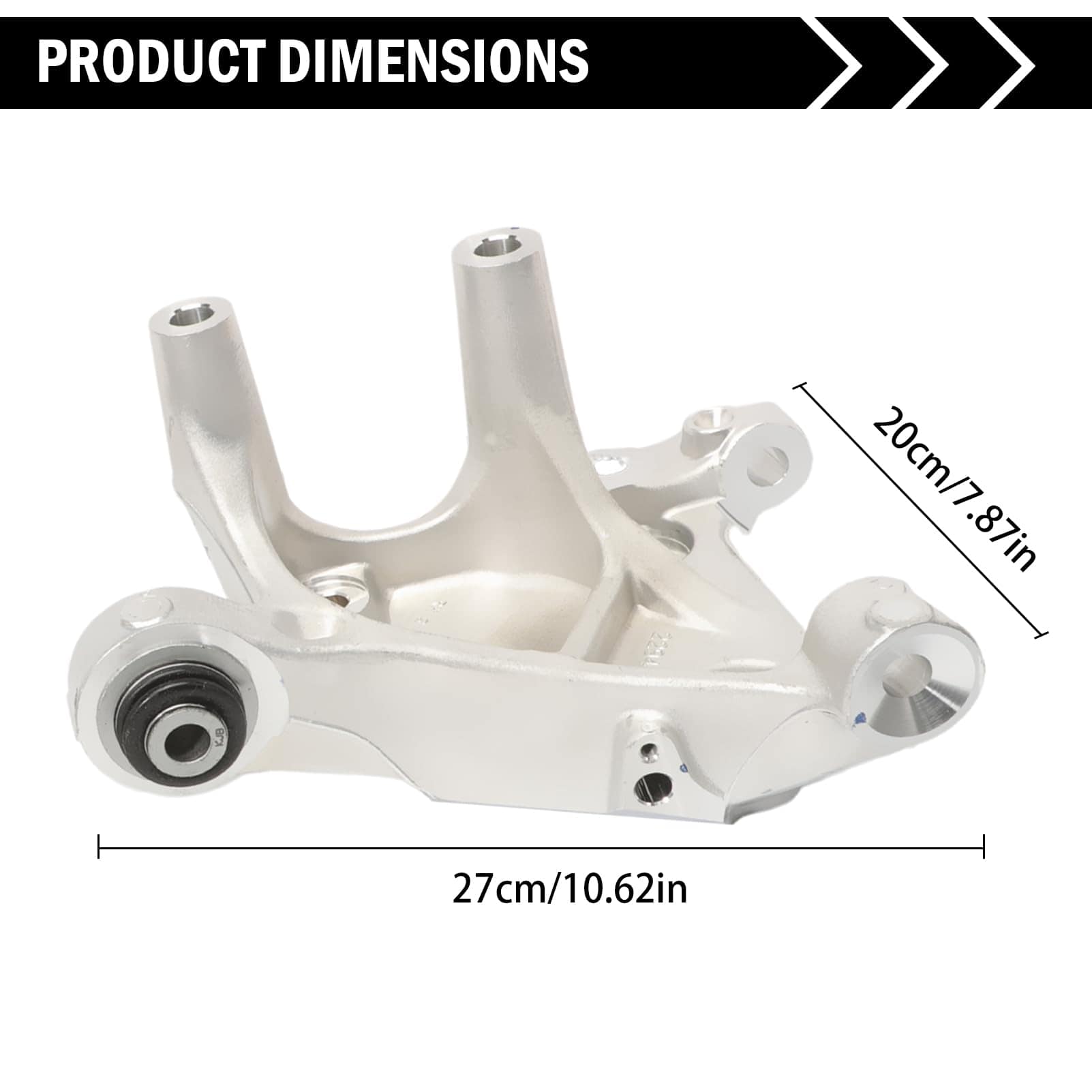Eje de suspensión trasera Maza de dirección Izquierda y - Imagen 7