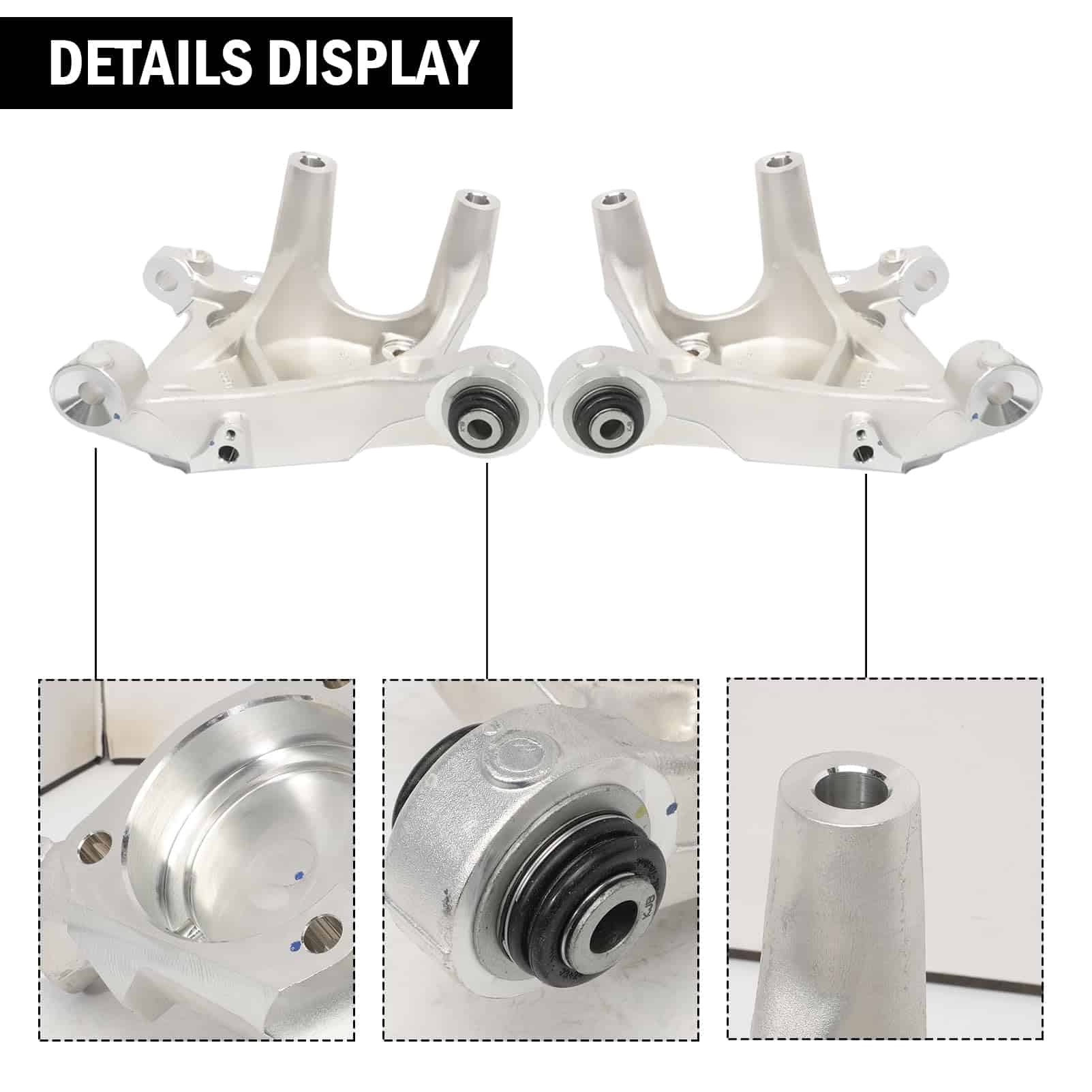 Eje de suspensión trasera Maza de dirección Izquierda y - Imagen 6