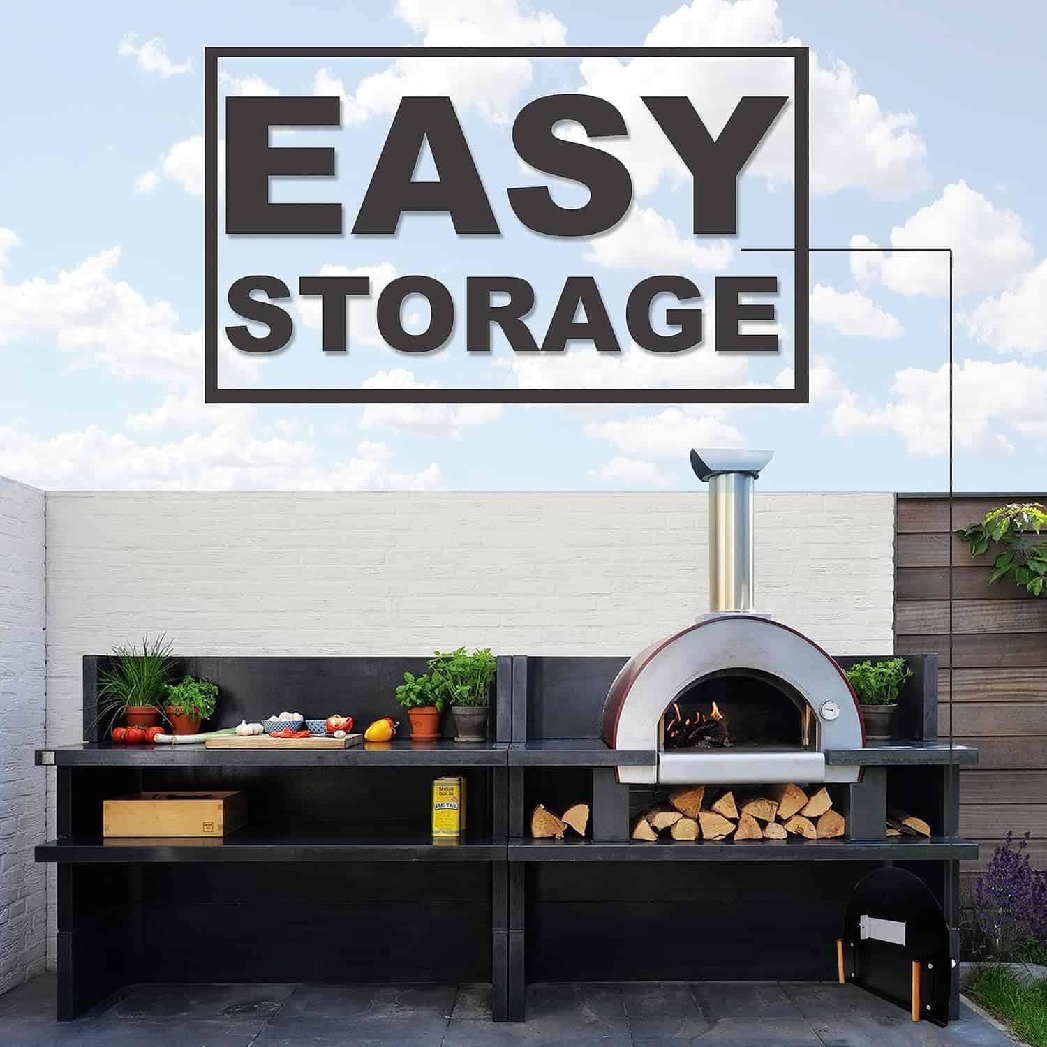 Simond Store - Puerta de horno de acero inoxidable - Imagen 7