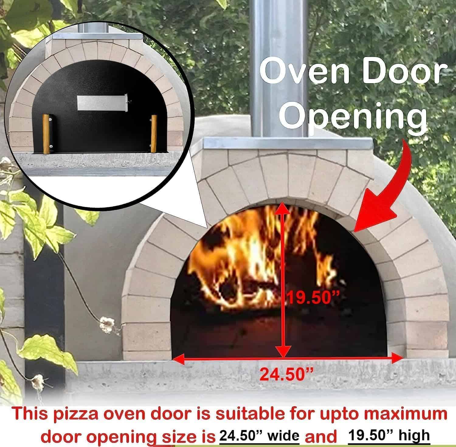 Simond Store - Puerta de horno de acero inoxidable - Imagen 4