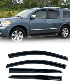 Deflector de ventana lateral a prueba -Humo Oscuro