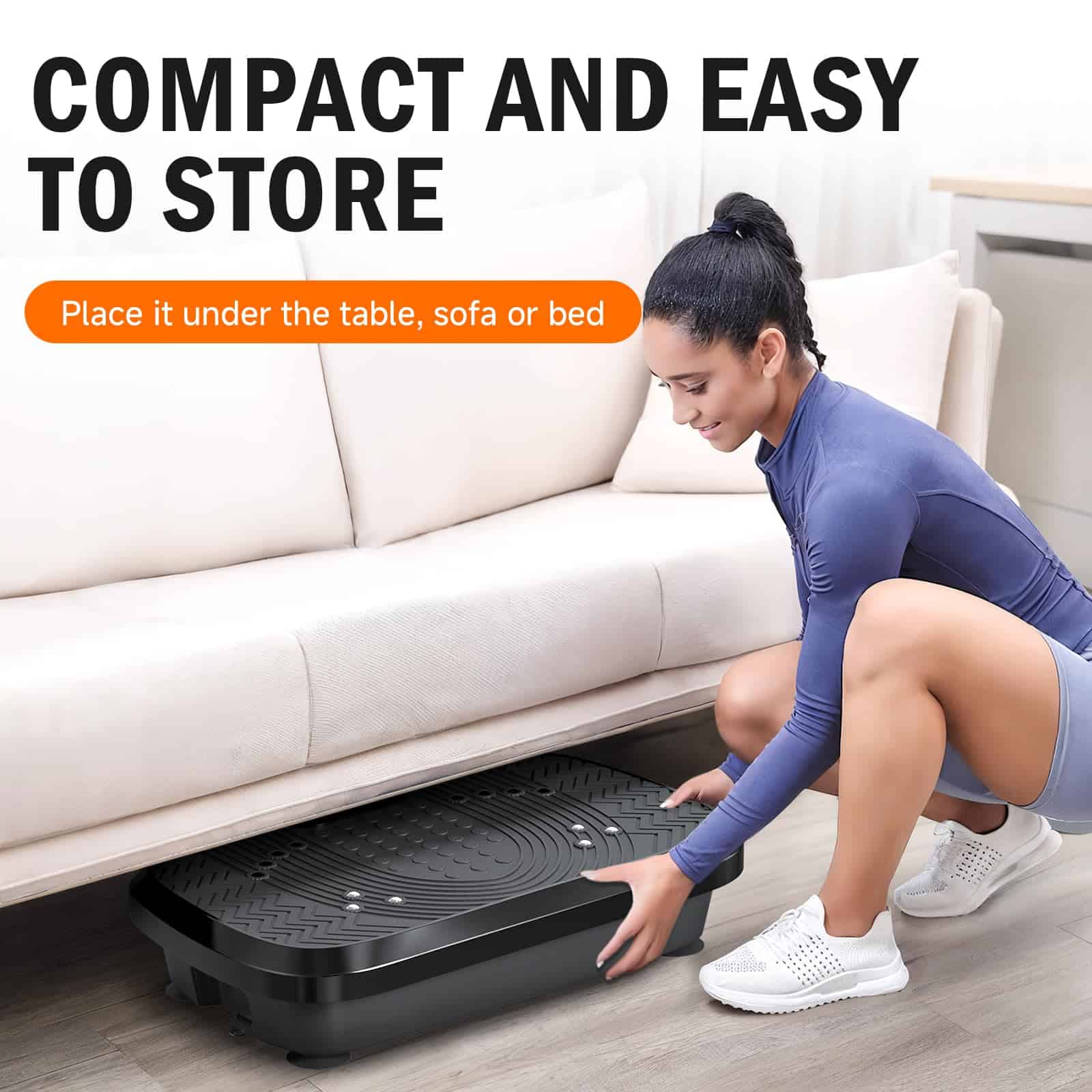 Plataforma de Ejercicio Vibratoria para Todo el Cuerpo, - Imagen 9