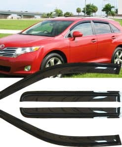 Juego de 4 Deflectores de Viento para Ventanas Laterales a