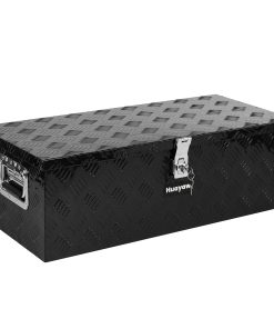 Caja de herramientas para camión de aluminio, organizador