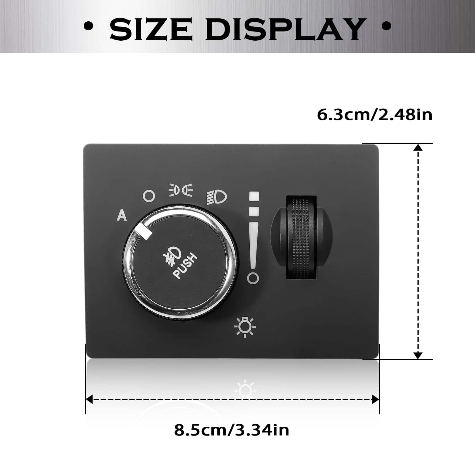 Interruptor de Faros y Luces de Niebla para Grand Cherokee - Imagen 3
