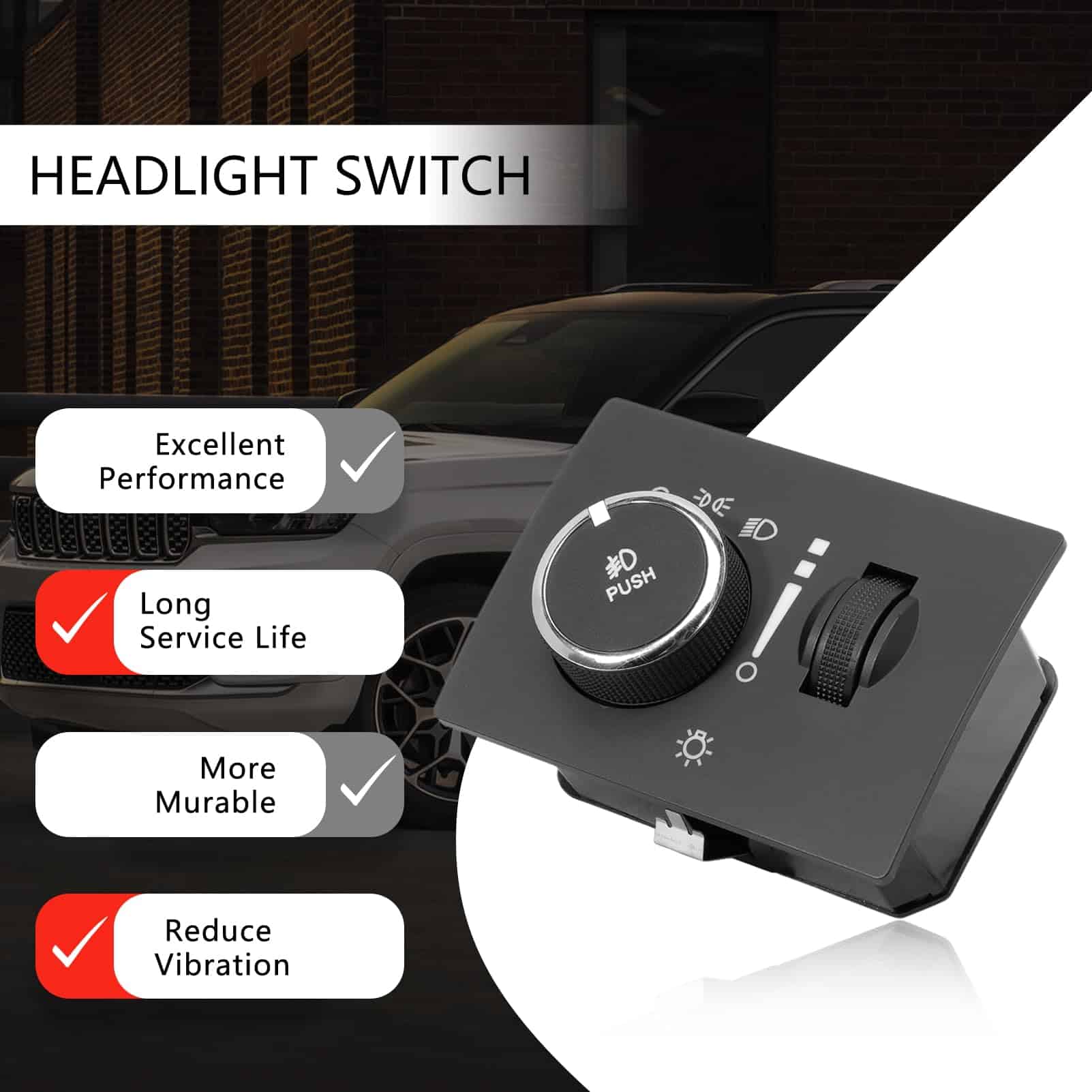 Interruptor de Faros y Luces de Niebla para Grand Cherokee - Imagen 7