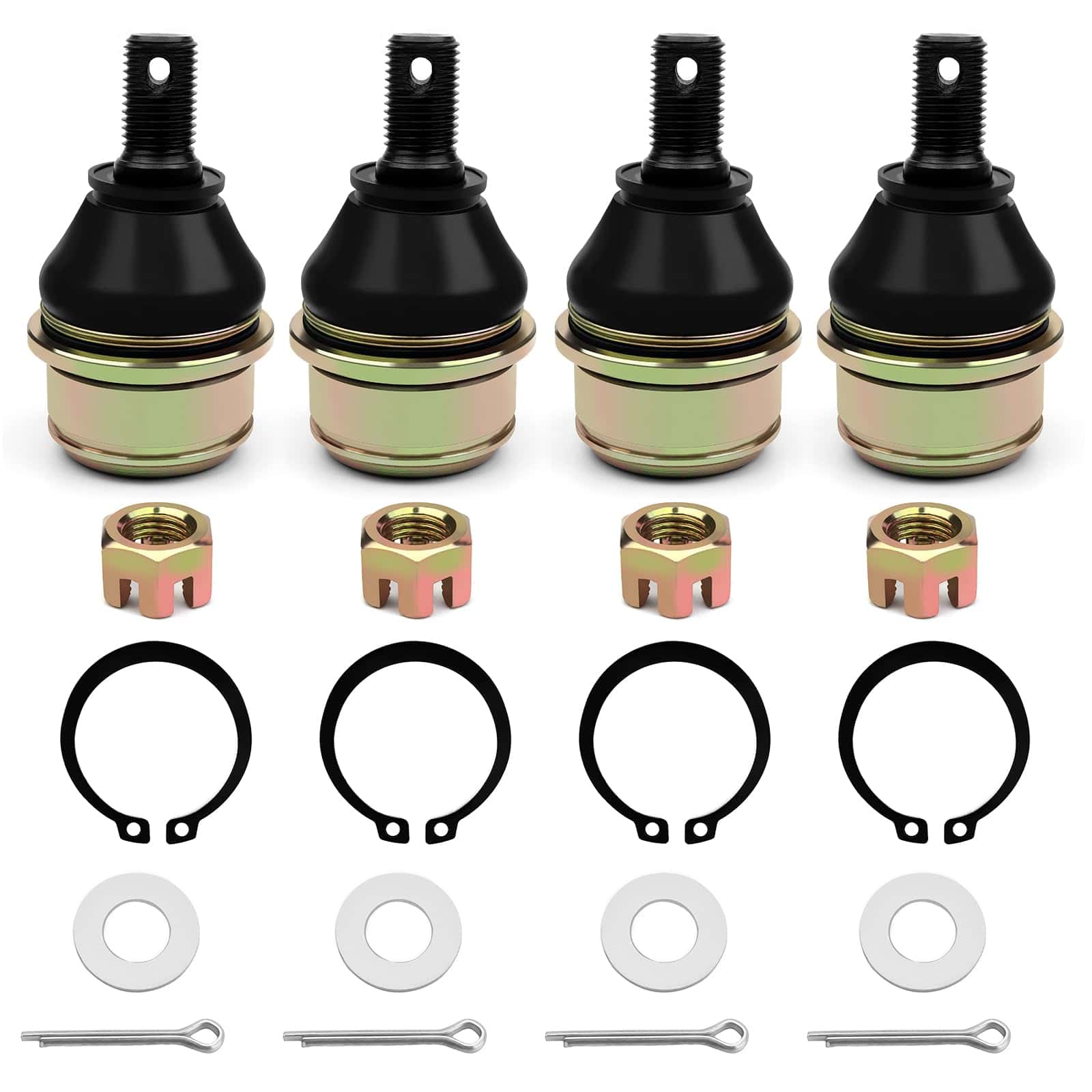 Kit de 4 PCS de Balero de Rótula Superior e Inferior para