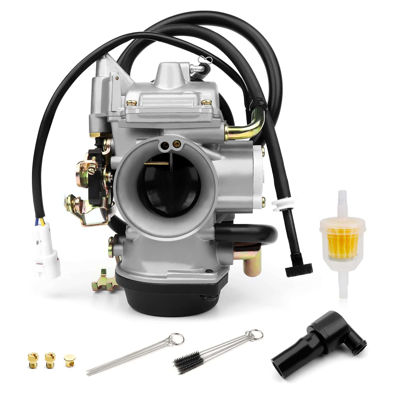 Carburador Extra Jets Filtro de Combustible Para Yamaha - Imagen 3