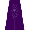 Tapete de Yoga Estampado Extra Grueso TPE -Púrpura