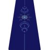Tapete de Yoga estampado extra grueso de TPE -Azul