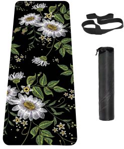 Tapete de Yoga Antideslizante Knsbk TPE -Daisy