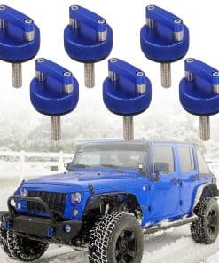 Pernos de liberación rápida de aluminio para techos duros,