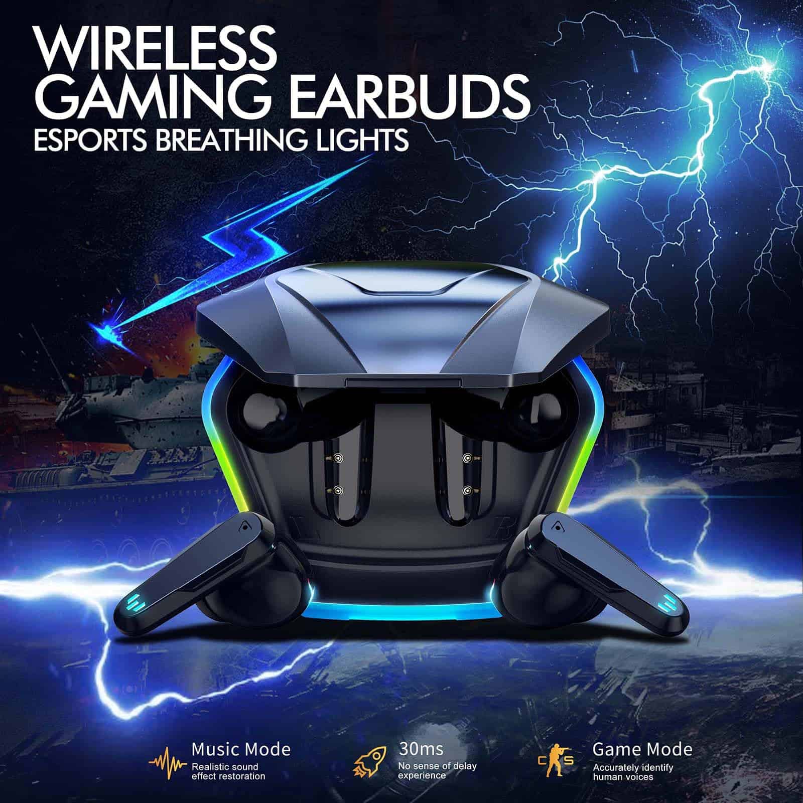 Audífonos Inalámbricos Bluetooth, Auriculares Inalámbricos - Imagen 7