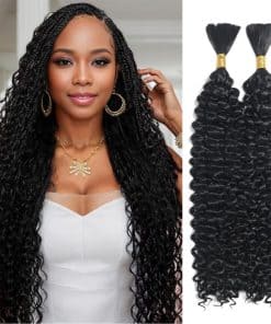 Cabello Humano para Trenzas Boho 22 Pulgadas Cabello Boho