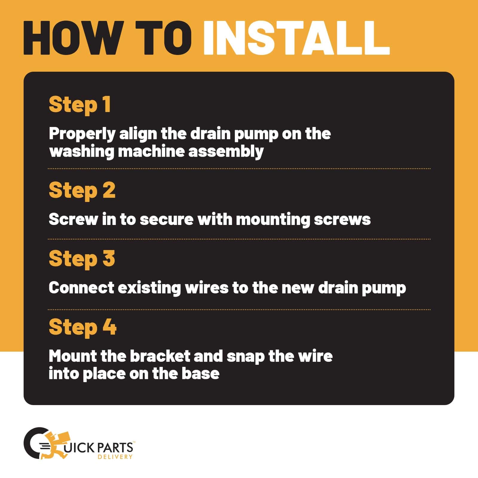 Bomba de Drenaje para Lavadora 4681EA2001T, Repuesto para - Imagen 9