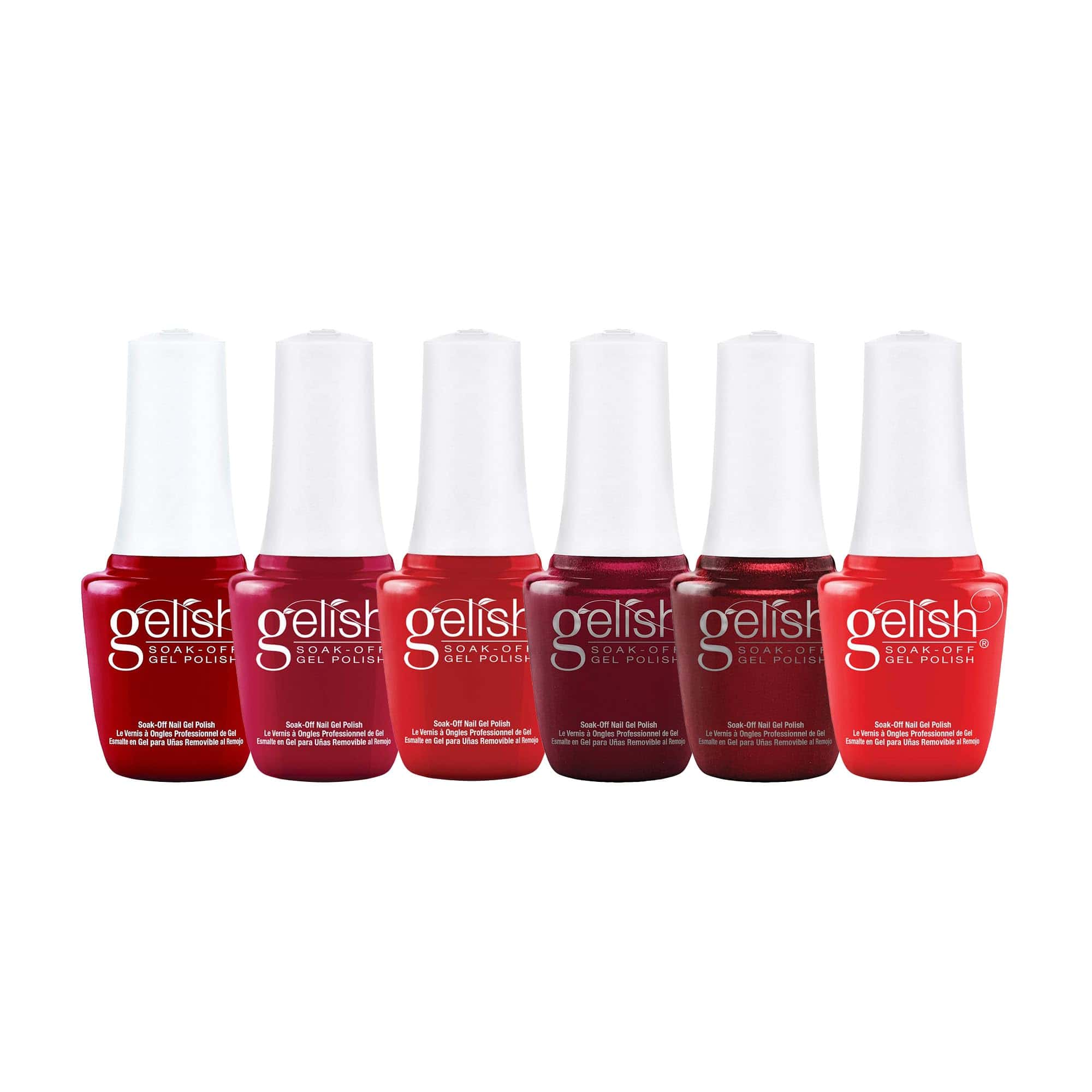 Conjunto de Gelish MINI 6 Days Of Red - Esmaltes de Gel