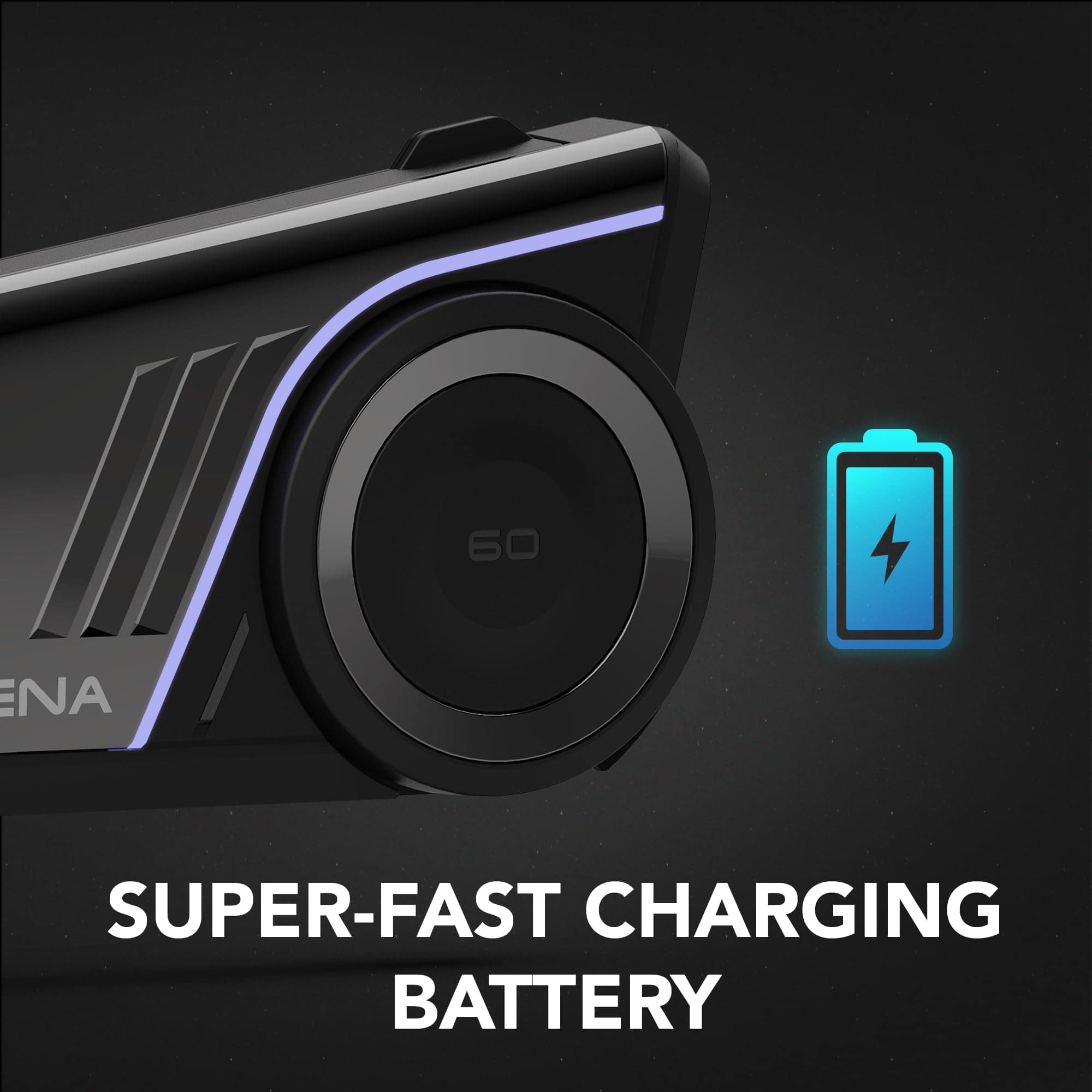 Sena 60S Auriculares de Comunicación para Motocicleta con - Imagen 4