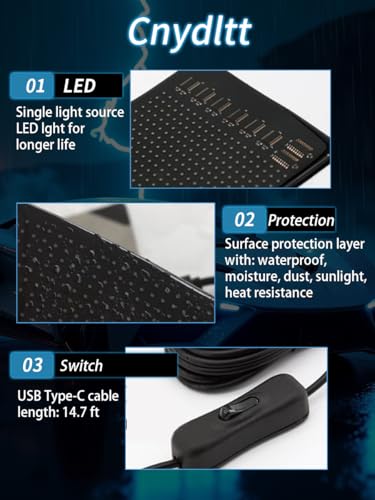 2PCS Ojos LED para Parabrisas de Camión, Luces de Ojos de - Imagen 8