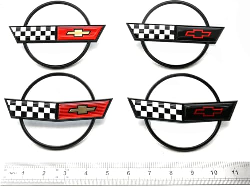 Emblema del logo delantero de C4 Corvette más emblema de - Imagen 7