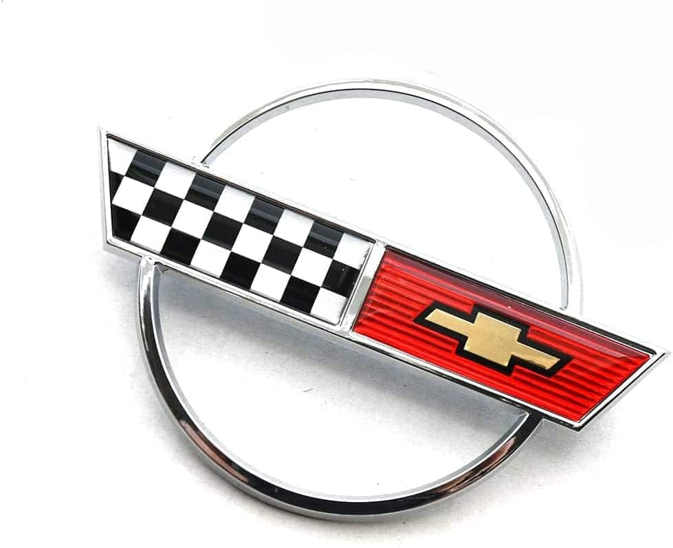 Emblema del logo delantero de C4 Corvette más emblema de - Imagen 4