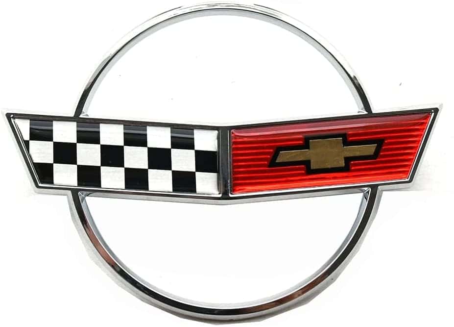 Emblema del logo delantero de C4 Corvette más emblema de - Imagen 5